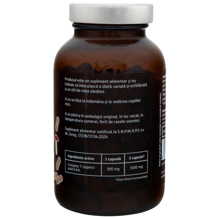 7 ciuperci complex bio 150 capsule 45 g Obio [3]