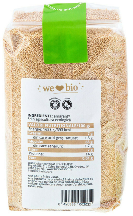 Amarant bio 500 g Obio [2]