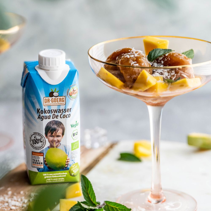 Apă de cocos bio 330 ml Dr. Goerg [2]