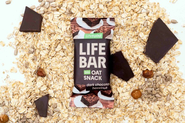 Baton de ovăz brownie bio 40g Lifebar [2]