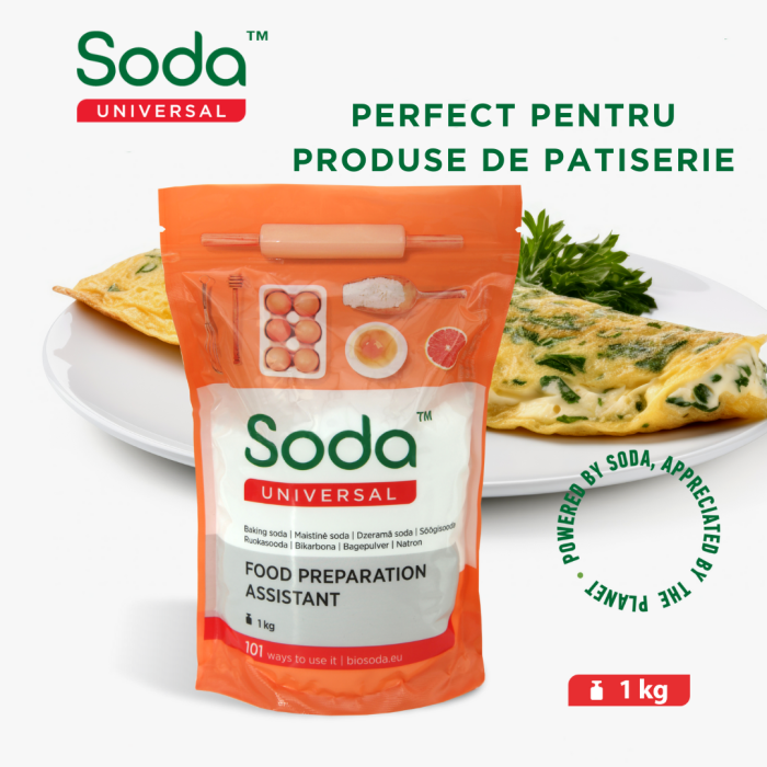 Bicarbonat de sodiu universal 1 kg Sodă [2]