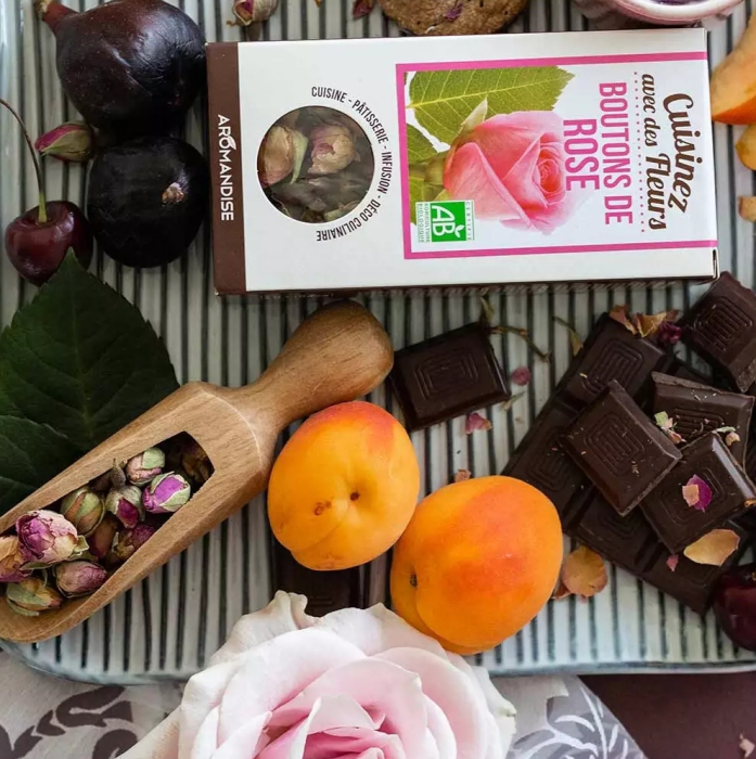 Boboci de trandafir - uz culinar bio 30 g Aromandise [8]