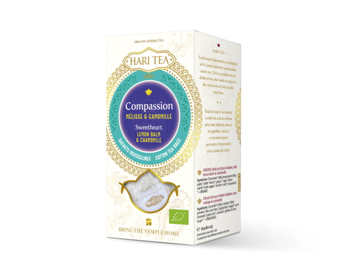 Ceai Sweetheart - tei și mușețel bio 10dz x 2g 20g Hari Tea [2]