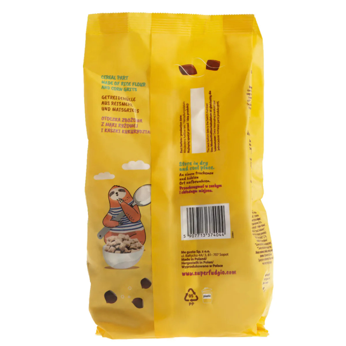 Cereale umplute cu scorțișoară Ceylon bio 200g Super Fudgio [3]