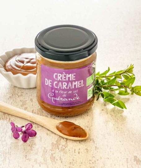 Crema de caramel cu sare de mare bio 200 g Morel et Le Chantoux [2]