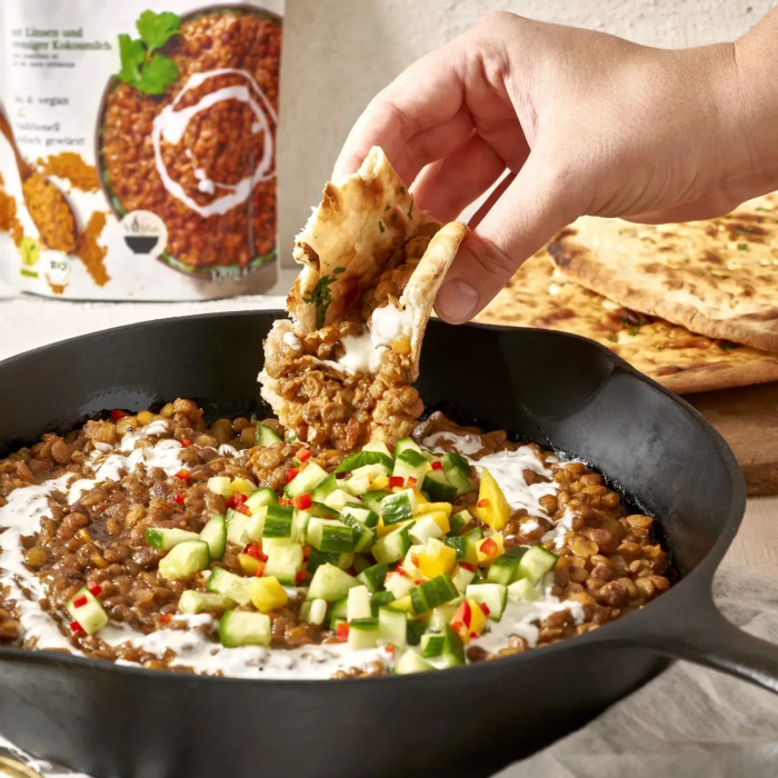 Dal de linte (mâncare indiană) bio 320g Lotao [6]