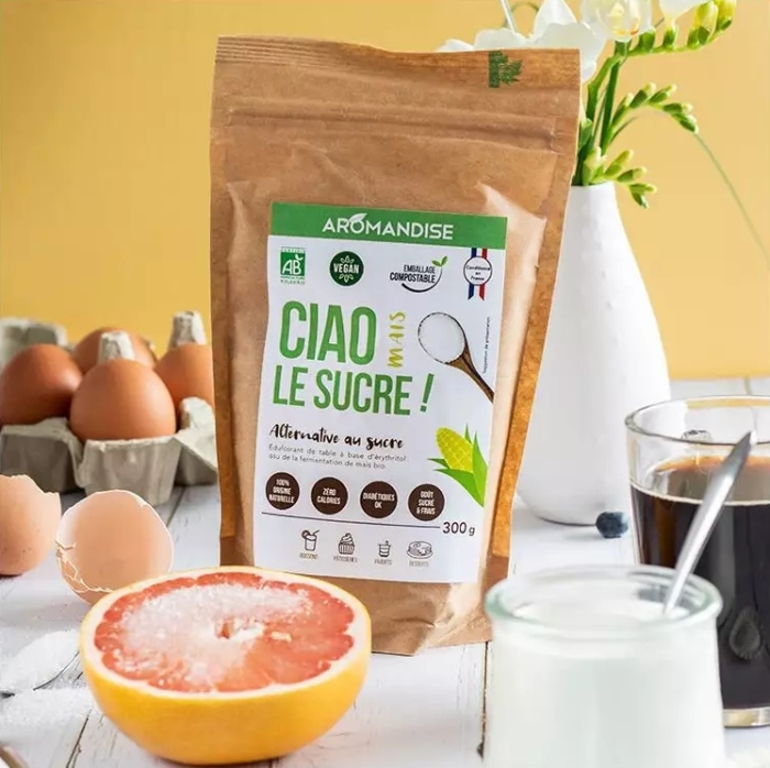 Eritritol bio 300g Aromandise [2]