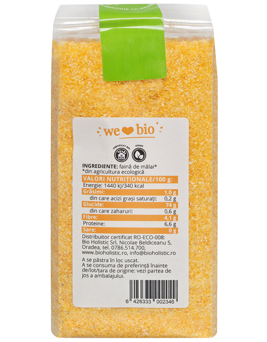 Făină de mălai bio 500g Obio [2]