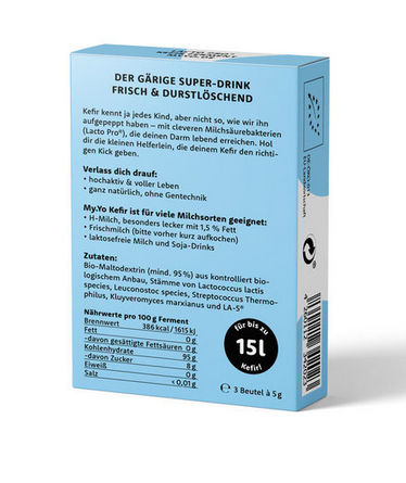 Ferment probiotic pentru chefir bio 15 g My.Yo [2]