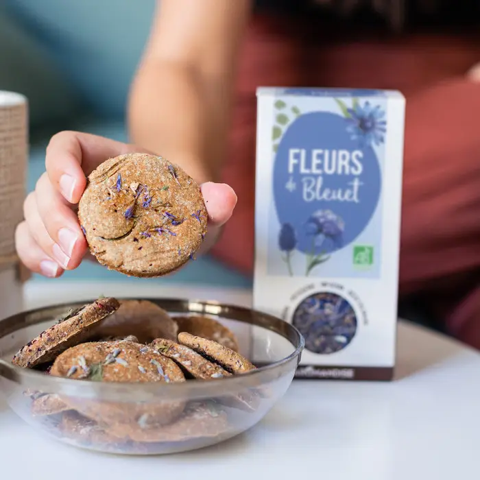 Flori de albăstrele - uz culinar bio 15g Aromandise [4]