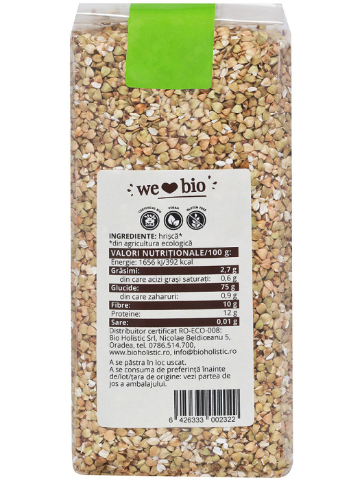 Hrișcă raw bio 500g Obio [2]