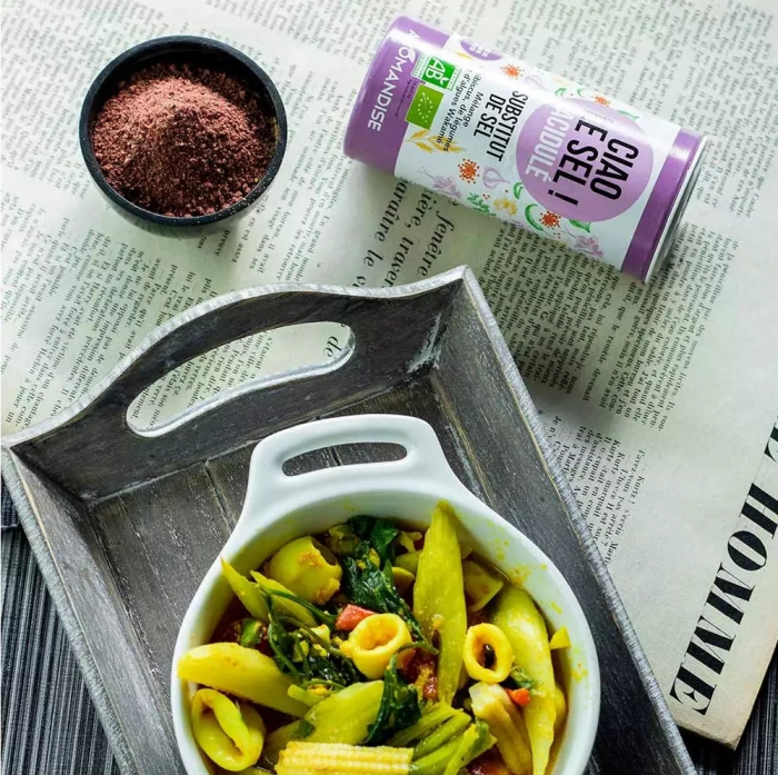 Înlocuitor de sare acidulat bio 70g Aromandise [2]