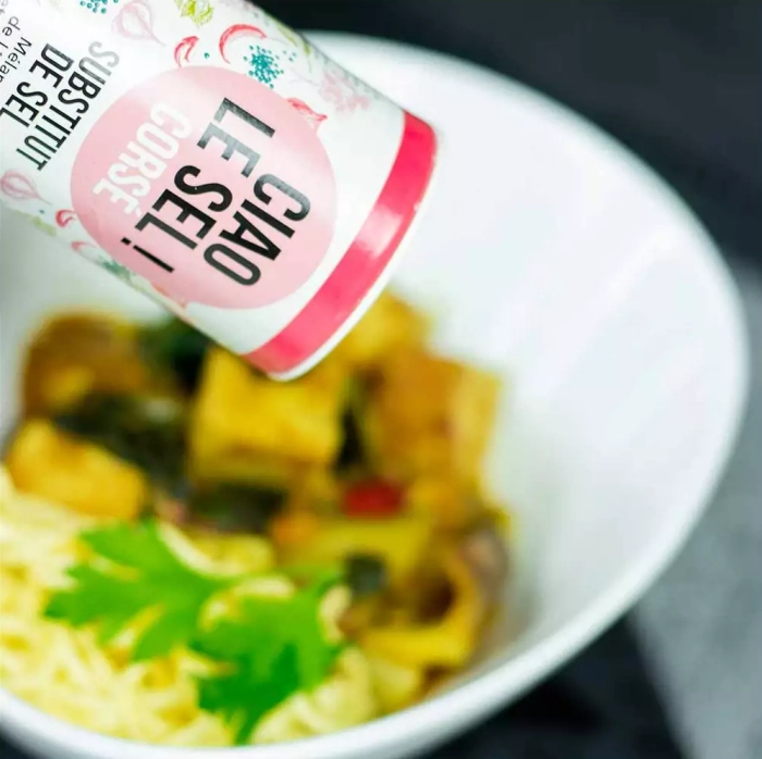 Înlocuitor de sare grunjoasă bio 70g Aromandise [8]