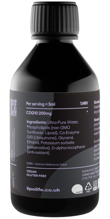 LLQ1 - Coenzima Q10 lipozomală 240 ml Lipolife [3]