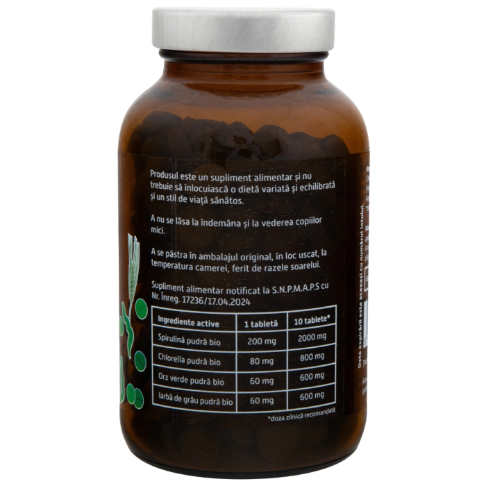 Mix detox bio 375 tablete 150 g Obio [3]