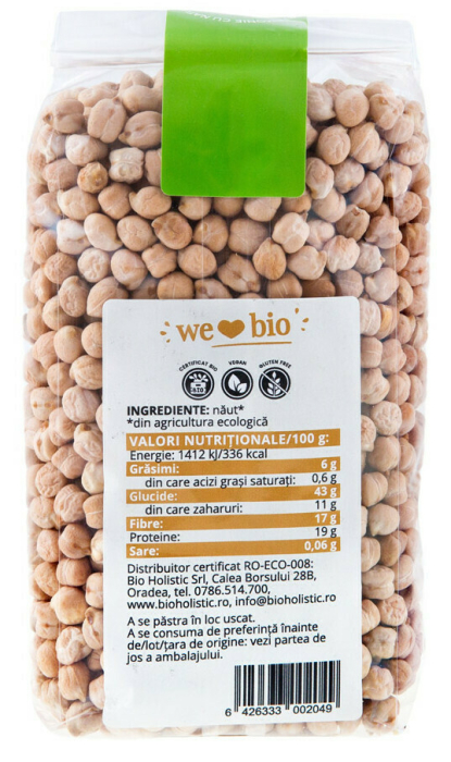 Năut bio 500g Obio [2]