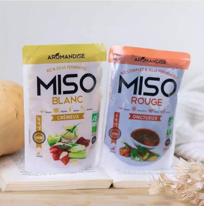 Pastă miso albă bio 250g Aromandise [4]