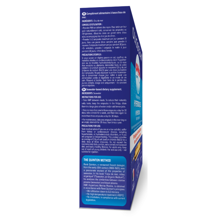 Plasma marină hipertonică Oligocean - metoda Quinton 30 fiole x 10 ml 300 ml Oligocean [2]