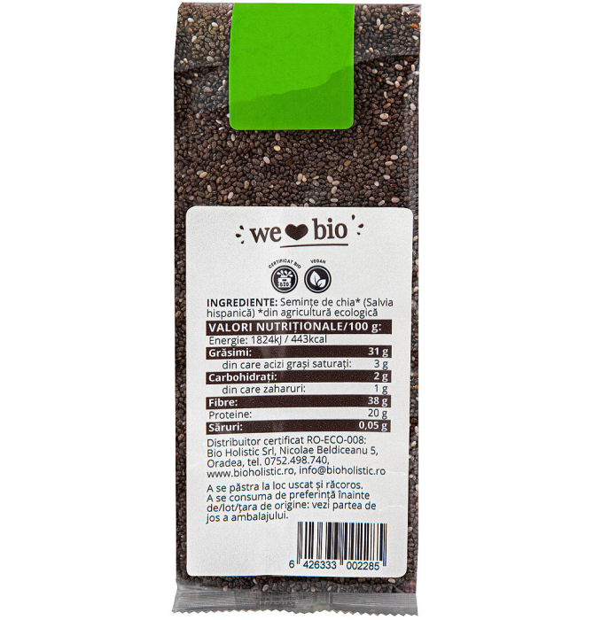 Semințe de chia bio 200g Obio [2]