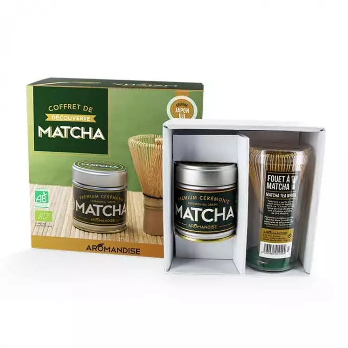 Set pentru ceai ceremonial matcha bio 30 g Aromandise [3]