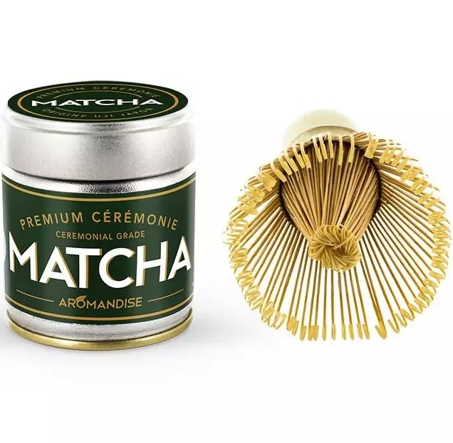 Set pentru ceai ceremonial matcha bio 30 g Aromandise [2]