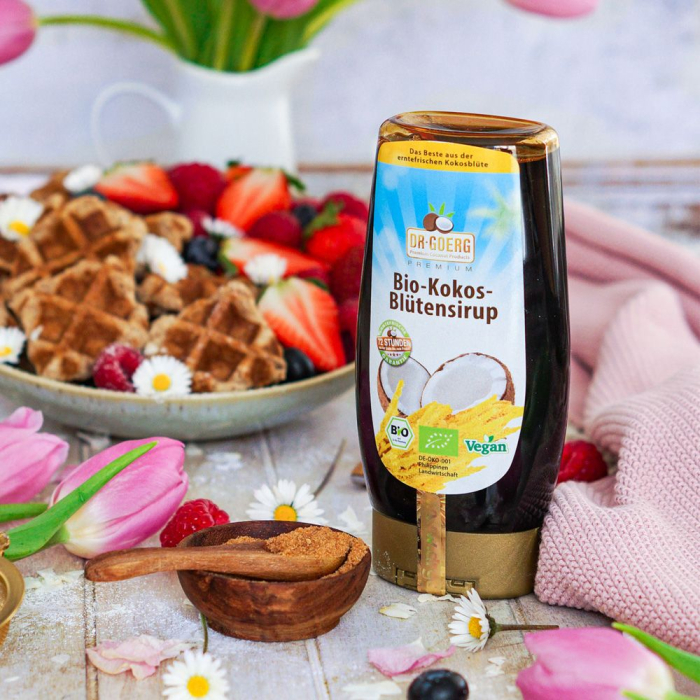 Sirop din nectar de flori de cocos bio 350 g Dr. Goerg [2]