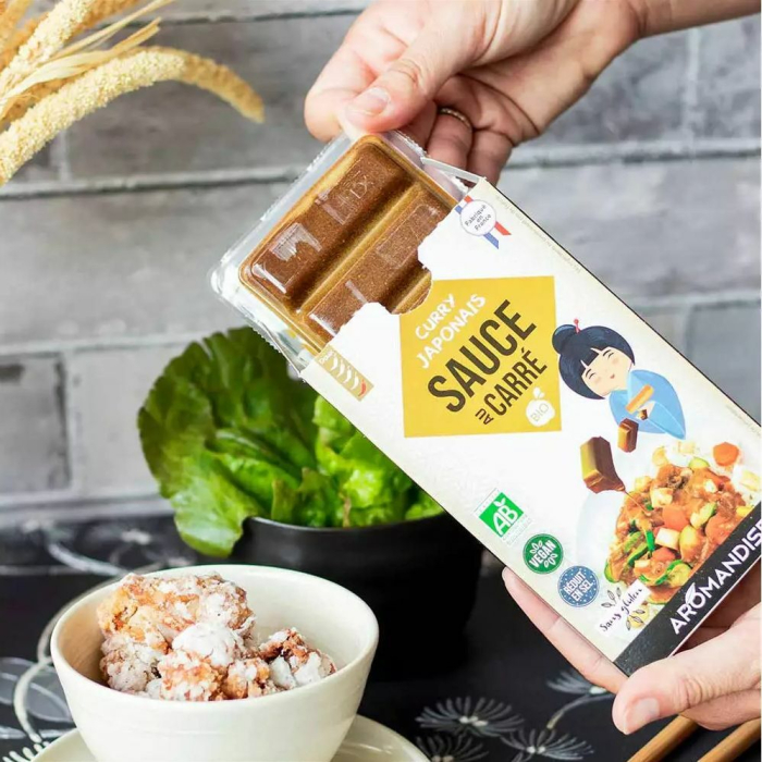 Sos curry japonez, cuburi, 5 buc., 90 g, Aromandise [2]