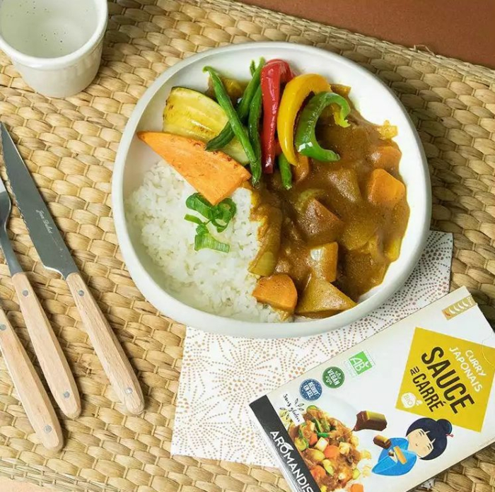 Sos curry japonez, cuburi, 5 buc., 90 g, Aromandise [6]