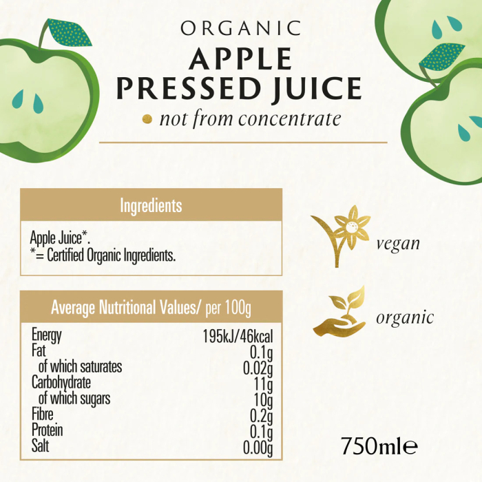 Suc de mere bio 750 ml Biona [3]