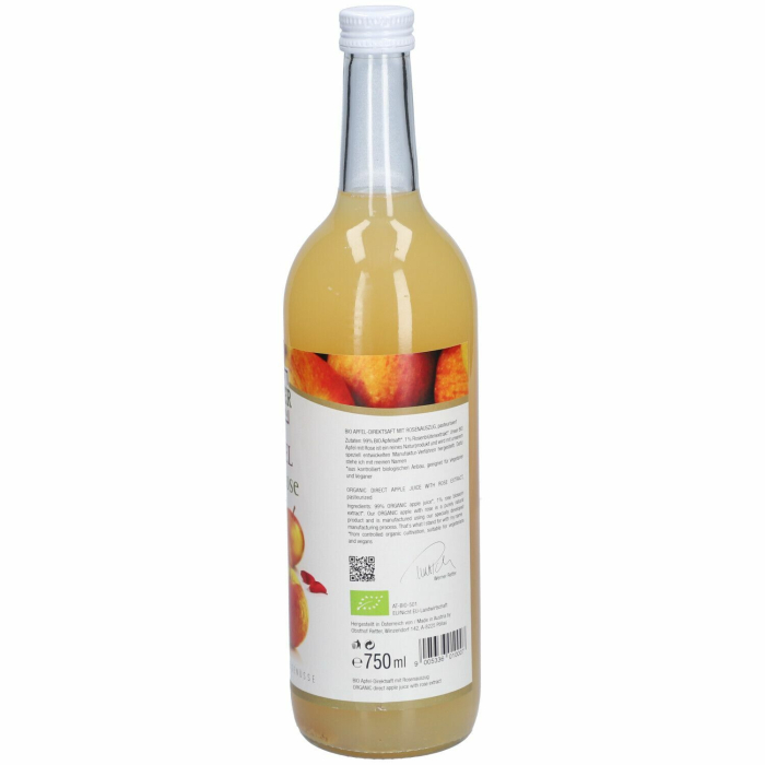 Suc de mere cu trandafir bio 750 ml Retter [3]