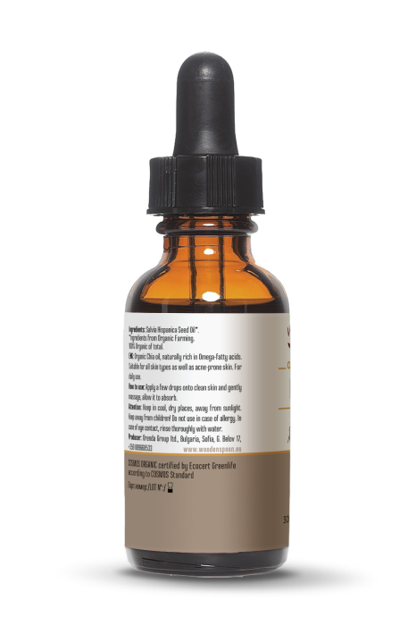 Ulei de chia ecologic 30 ml Wooden Spoon [2]