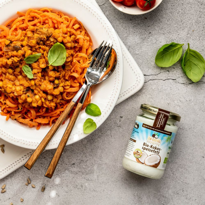 Ulei de cocos premium dezodorizat pentru gătit bio 200 ml Dr. Goerg [3]