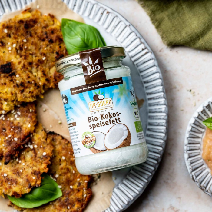 Ulei de cocos premium dezodorizat pentru gătit bio 200 ml Dr. Goerg [2]