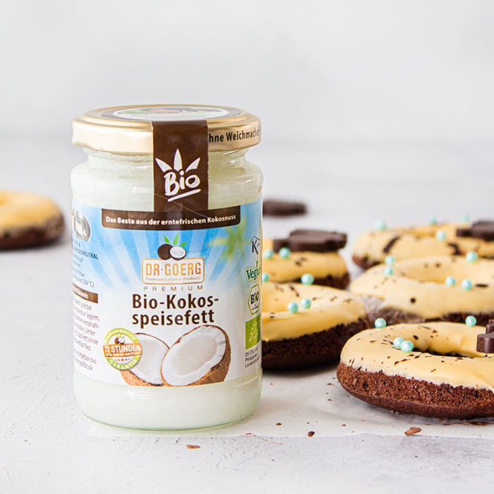 Ulei de cocos premium dezodorizat pentru gătit bio 200 ml Dr. Goerg [4]