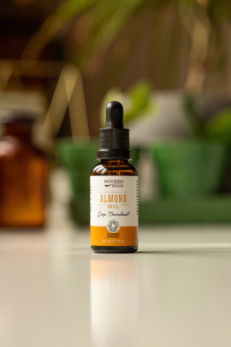 Ulei de migdale dulci ecologic 30 ml Wooden Spoon [3]