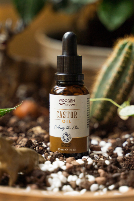 Ulei de ricin ecologic 30 ml Wooden Spoon [4]