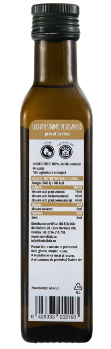 Ulei de susan bio 250 ml Obio [2]