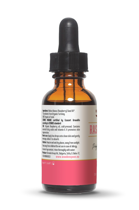 Ulei de zmeură ecologic 30 ml Wooden Spoon [2]