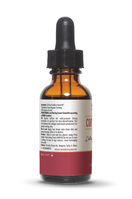 Ulei din semințe de cafea ecologic 30 ml Wooden Spoon [3]