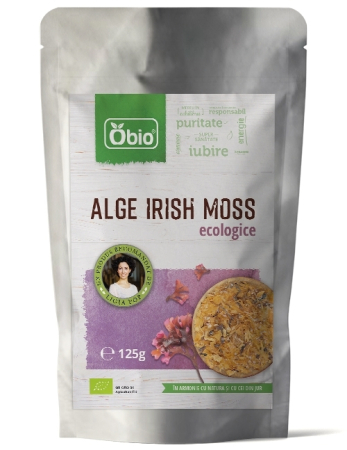 Alge de Mare și Derivate din Alge - Alge Irish Moss bio 125g Obio