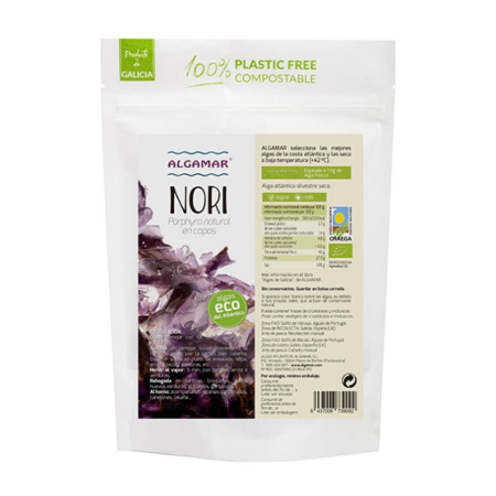 Alge de Mare și Derivate din Alge - Alge nori bio 50 g Algamar