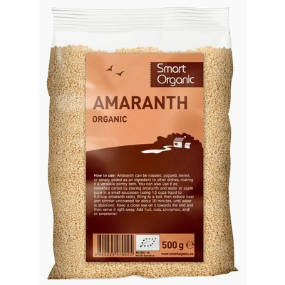 Semințe, Boabe, Cereale - Amarant bio 500g Smart Organic