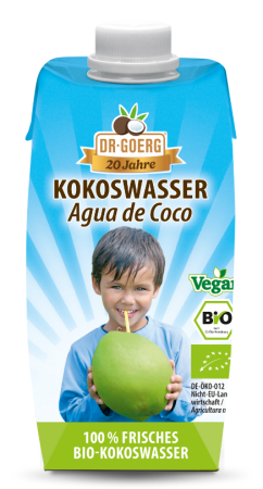 Băuturi, Sucuri, Înlocuitor Cafea, Kombucha - Apă de cocos bio 330 ml Dr. Goerg