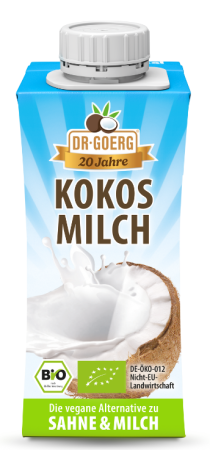 Băuturi - Băutură vegetală de cocos bio 200 ml Dr. Goerg