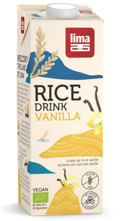 Băuturi - Băutură vegetală de orez cu vanilie bio 1 l Lima