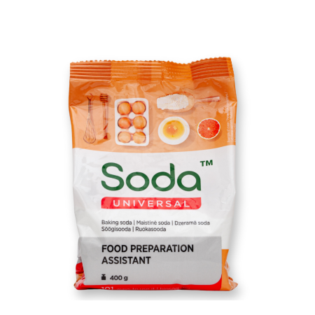 Făină, Mixuri, Derivate pentru Copt - Bicarbonat de sodiu universal 400 g Sodă