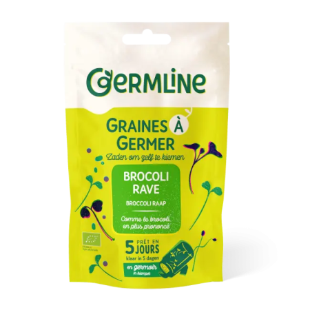 Produse Pentru Germinat - Broccoli rabe semințe pentru germinat bio 150g Germline