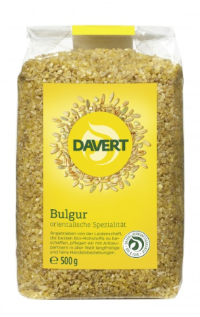 Semințe, Boabe, Cereale - Bulgur bio 500 g DAVERT