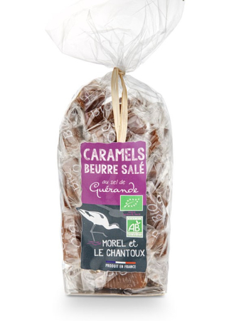 Produse Alimentare  Pentru Copii - Caramele cu sare de mare bio 180 g Morel et Le Chantoux