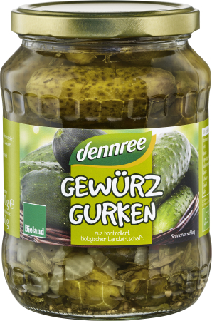 Conserve - Castraveți murați bio 670g Dennree